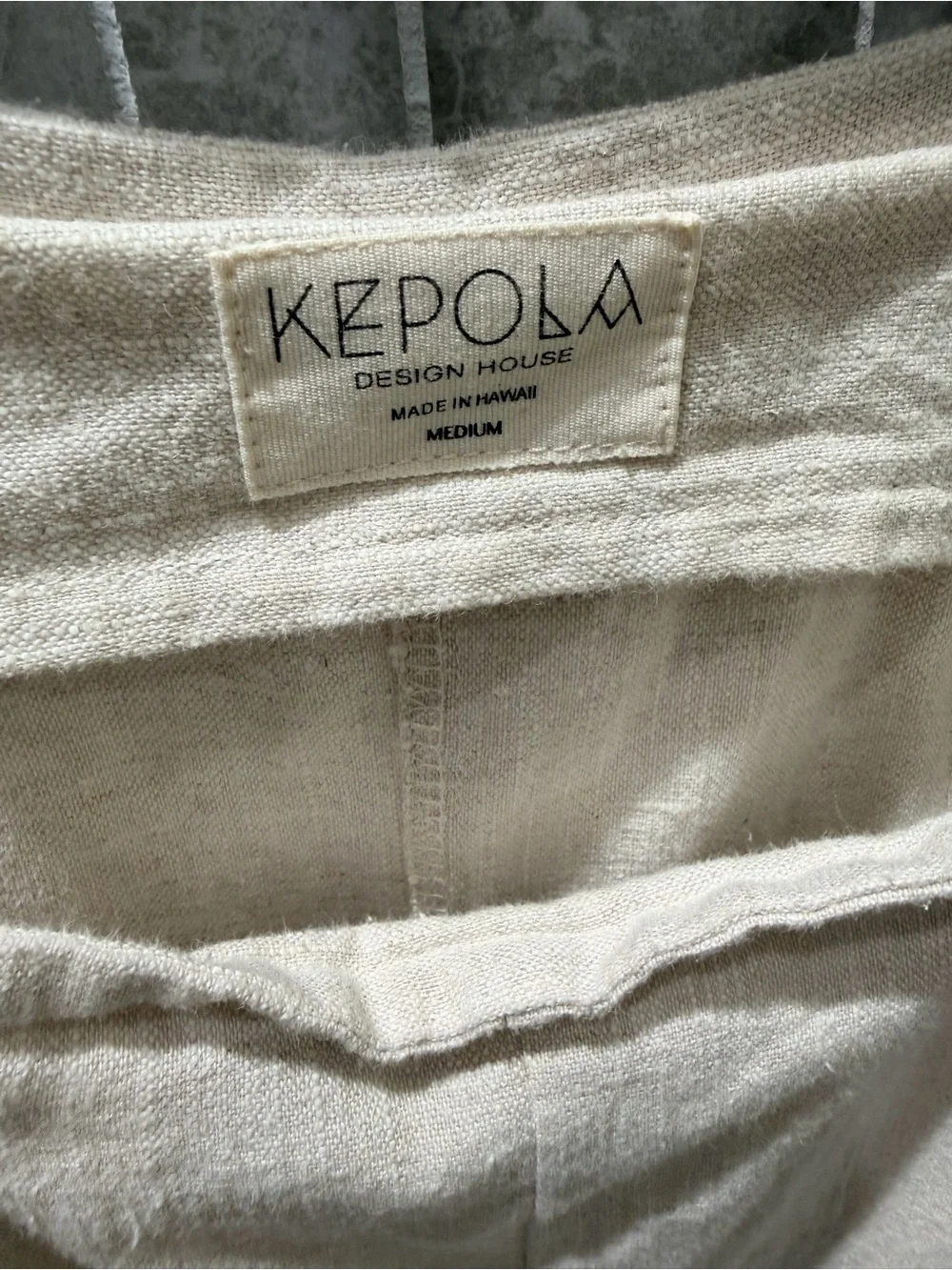 Kepola Design House | The London Overall | Oyster | Size Medium